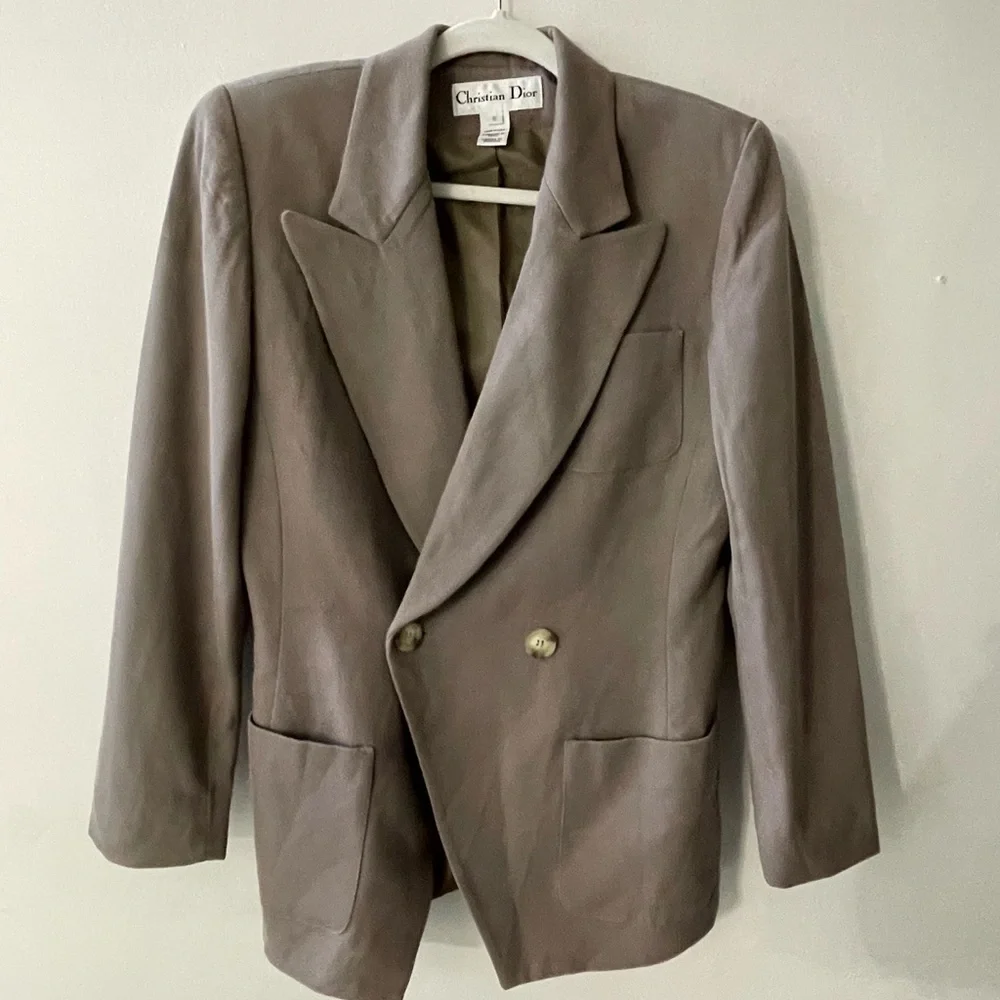 Dior Taupe Women's Blazer
